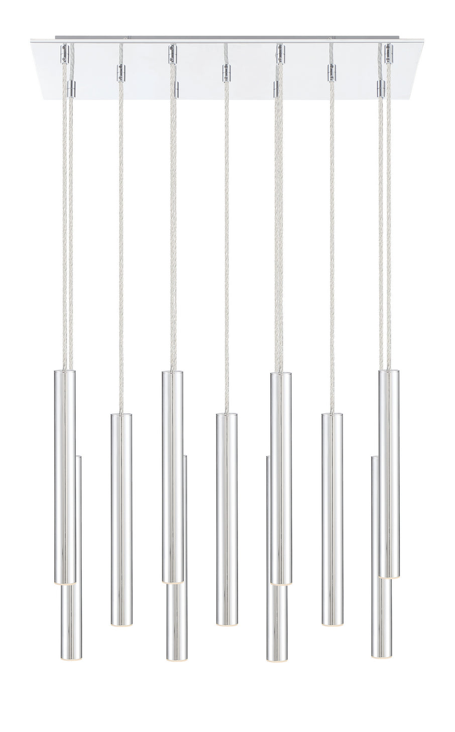 Z-Lite - 917MP12-CH-LED-11LCH - LED Chandelier - Forest - Chrome