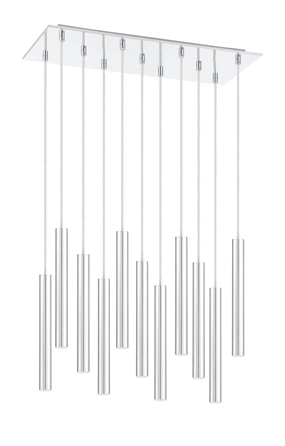 Z-Lite - 917MP12-CH-LED-11LCH - LED Chandelier - Forest - Chrome