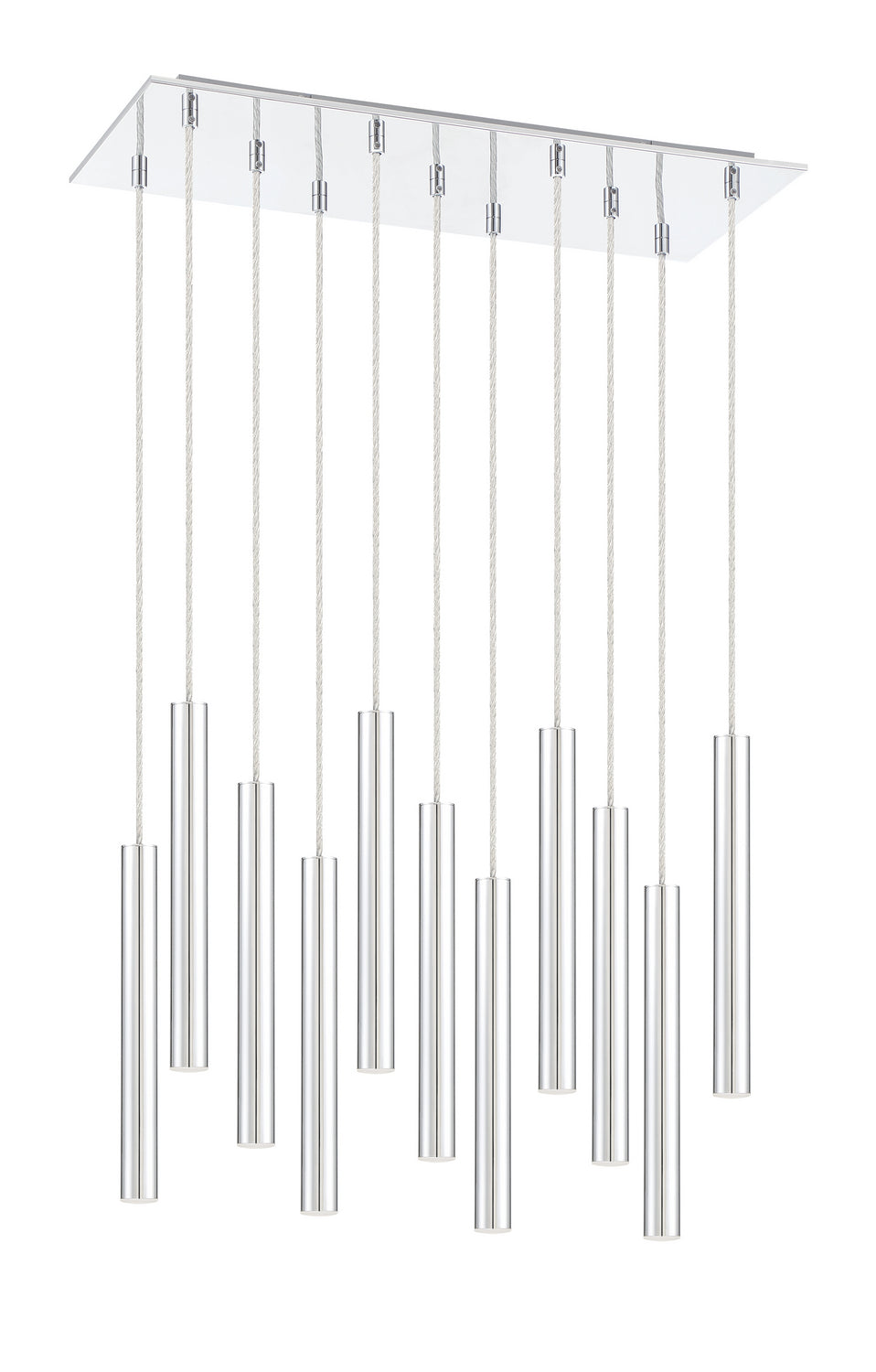 Z-Lite - 917MP12-CH-LED-11LCH - LED Chandelier - Forest - Chrome