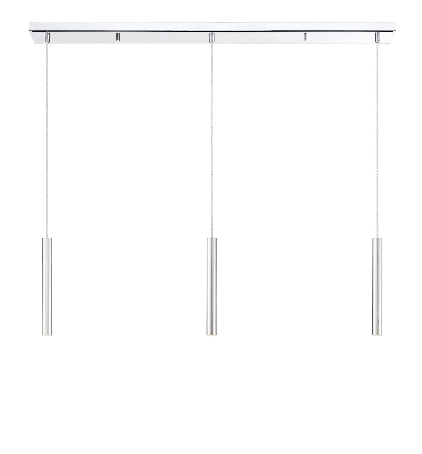 Z-Lite - 917MP12-CH-LED-3LCH - LED Linear Chandelier - Forest - Chrome