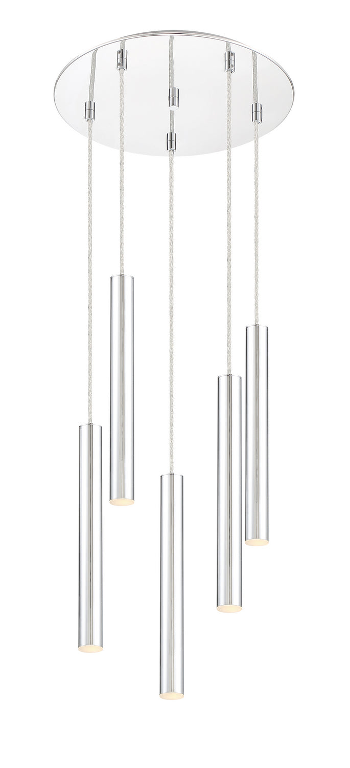 Z-Lite - 917MP12-CH-LED-5RCH - LED Chandelier - Forest - Chrome