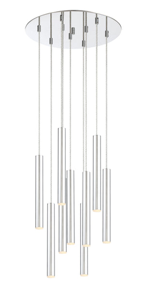 Z-Lite - 917MP12-CH-LED-9RCH - LED Chandelier - Forest - Chrome