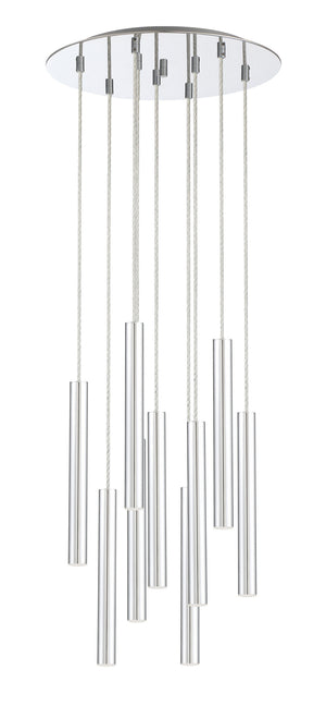 Z-Lite - 917MP12-CH-LED-9RCH - LED Chandelier - Forest - Chrome