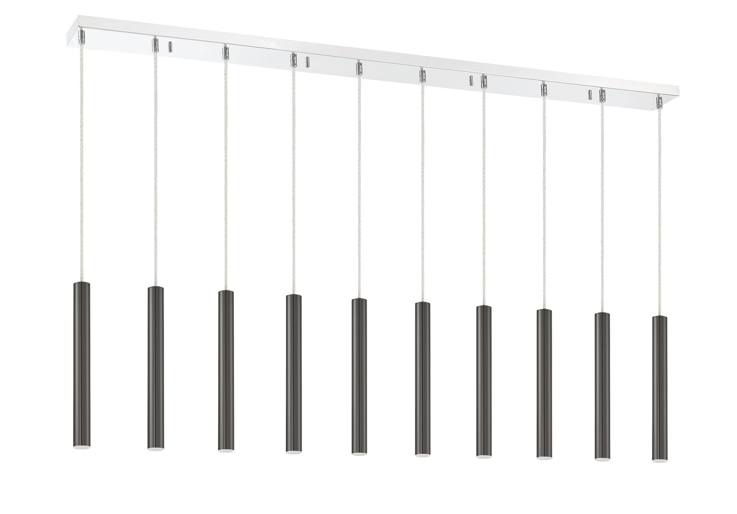 Z-Lite - 917MP12PBL-LED-10LCH - LED Linear Chandelier - Forest - Chrome