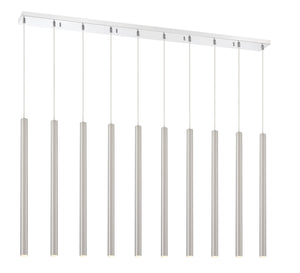 Z-Lite - 917MP24-BN-LED-10LCH - LED Linear Chandelier - Forest - Chrome