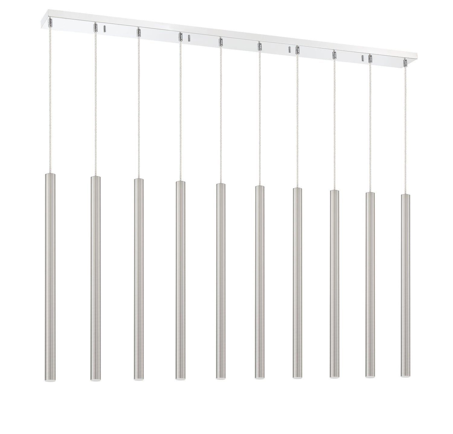 Z-Lite - 917MP24-BN-LED-10LCH - LED Linear Chandelier - Forest - Chrome