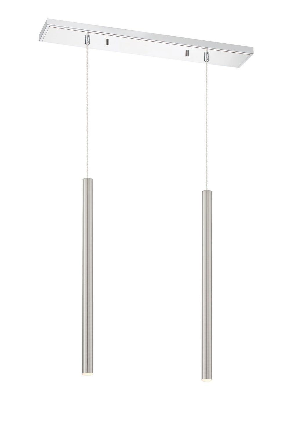 Z-Lite - 917MP24-BN-LED-2LCH - LED Linear Chandelier - Forest - Chrome