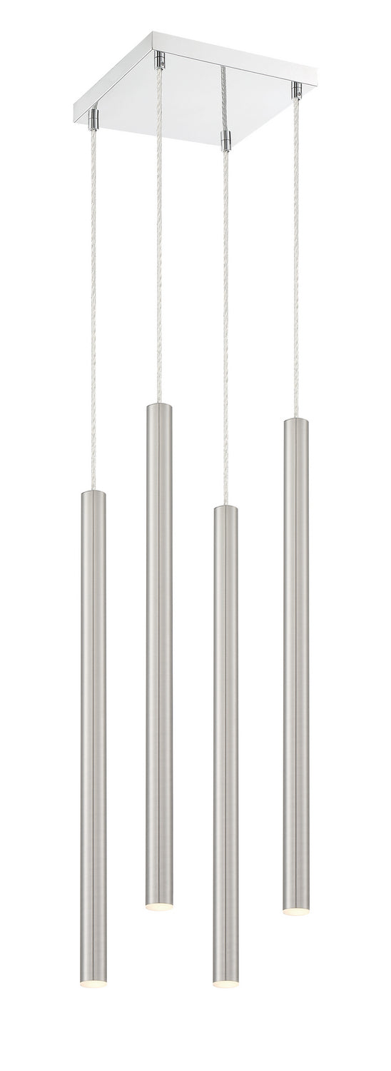 Z-Lite - 917MP24-BN-LED-4SCH - LED Chandelier - Forest - Chrome