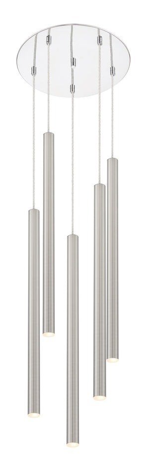 Z-Lite - 917MP24-BN-LED-5RCH - LED Chandelier - Forest - Chrome