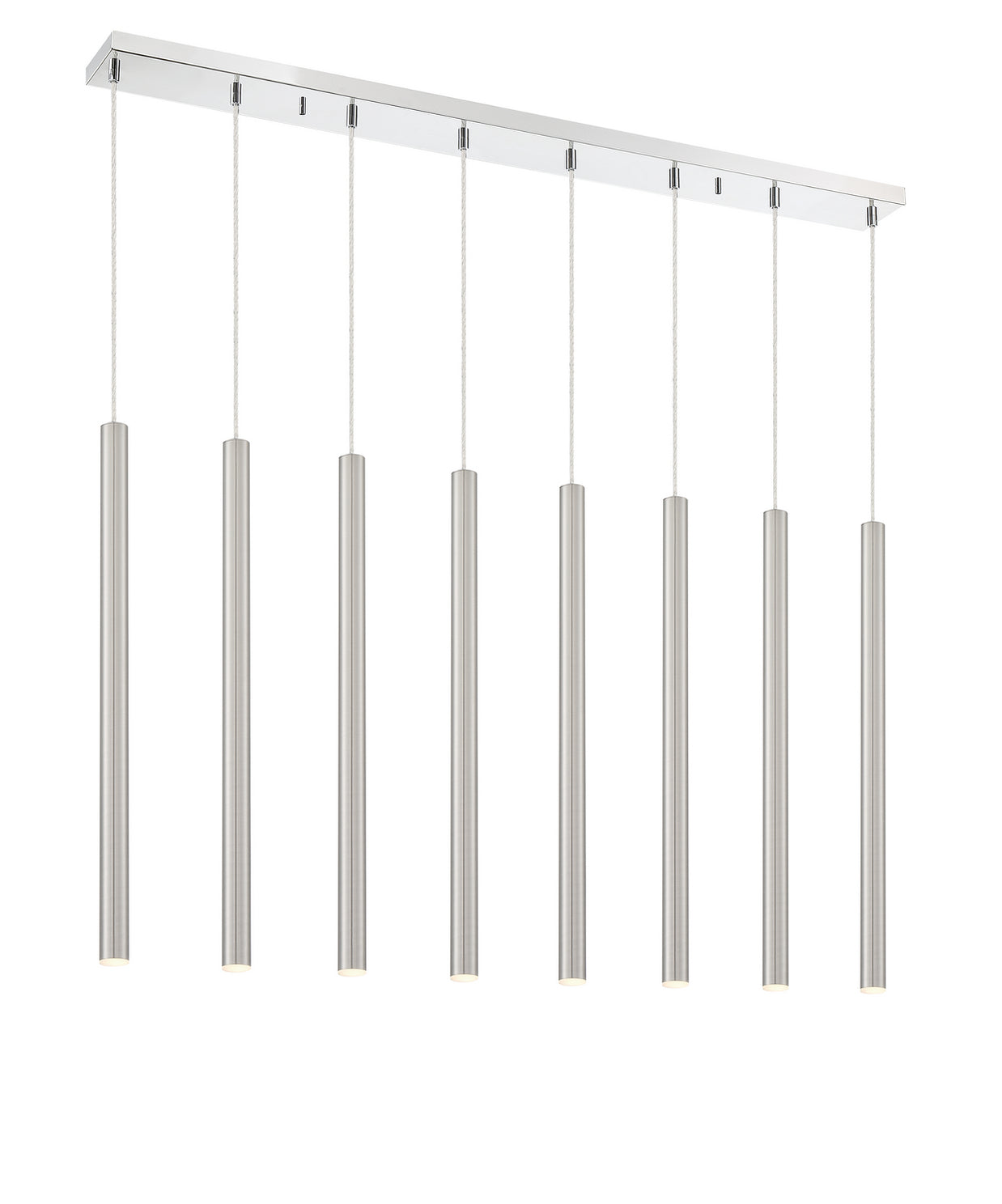 Z-Lite - 917MP24-BN-LED-8LCH - LED Linear Chandelier - Forest - Chrome