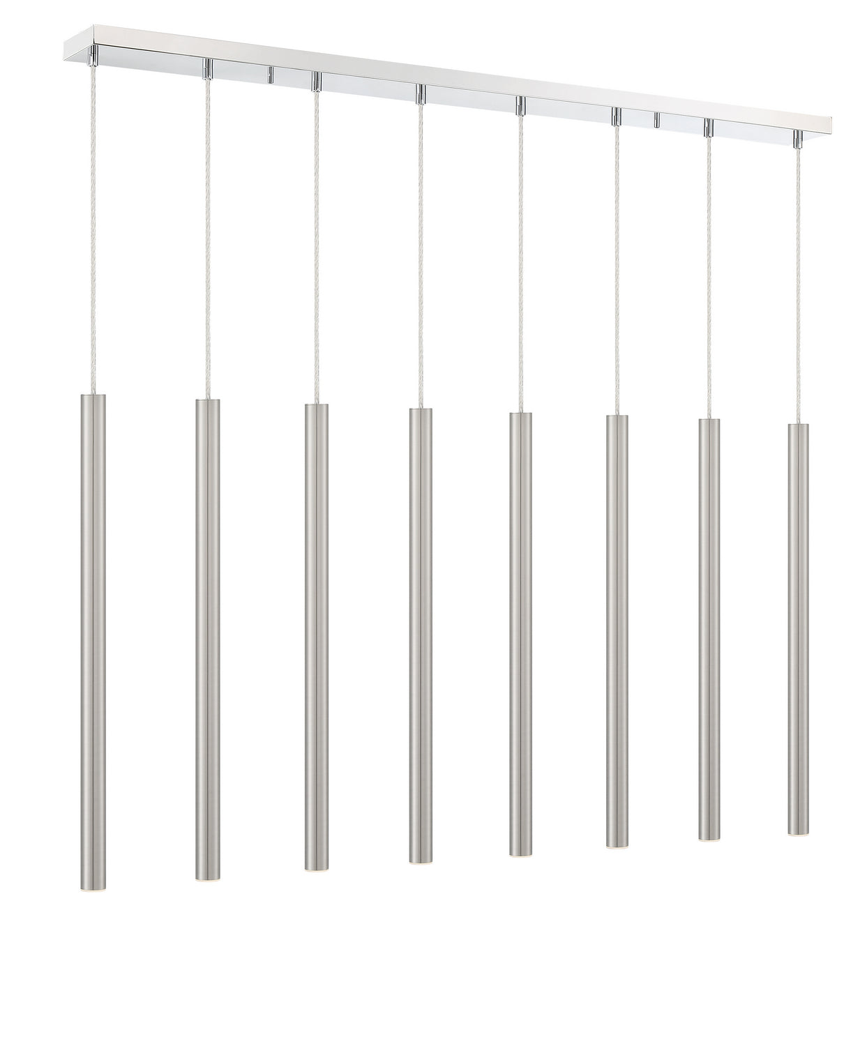 Z-Lite - 917MP24-BN-LED-8LCH - LED Linear Chandelier - Forest - Chrome