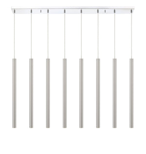 Z-Lite - 917MP24-BN-LED-8LCH - LED Linear Chandelier - Forest - Chrome