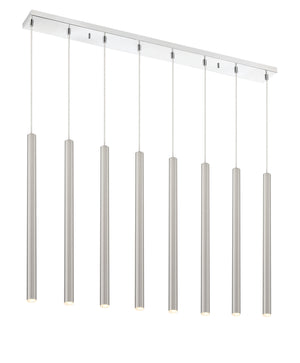 Z-Lite - 917MP24-BN-LED-8LCH - LED Linear Chandelier - Forest - Chrome