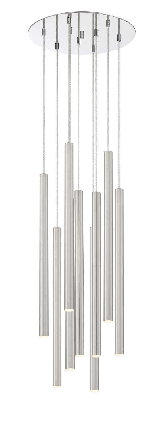 Z-Lite - 917MP24-BN-LED-9RCH - LED Chandelier - Forest - Chrome