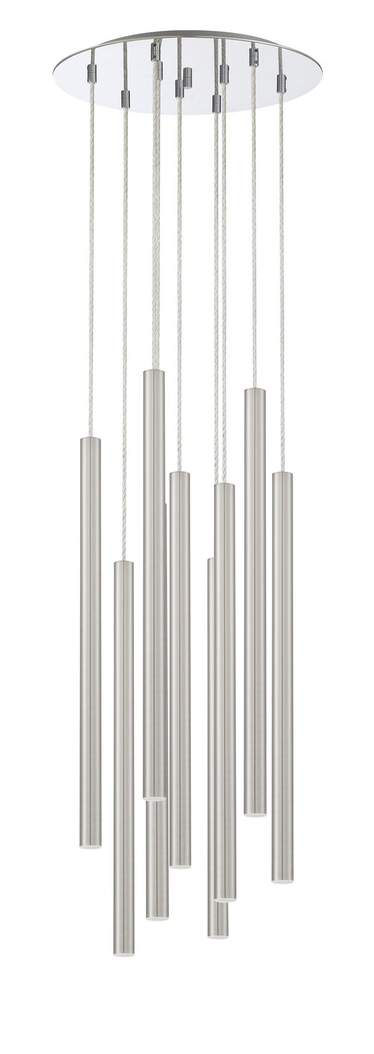 Z-Lite - 917MP24-BN-LED-9RCH - LED Chandelier - Forest - Chrome