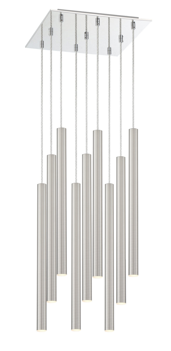 Z-Lite - 917MP24-BN-LED-9SCH - LED Chandelier - Forest - Chrome