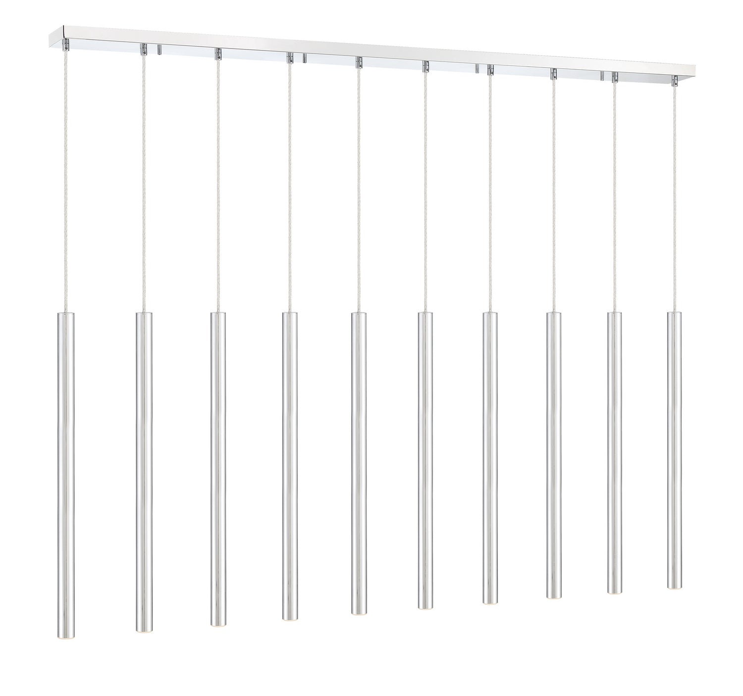 Z-Lite - 917MP24-CH-LED-10LCH - LED Linear Chandelier - Forest - Chrome