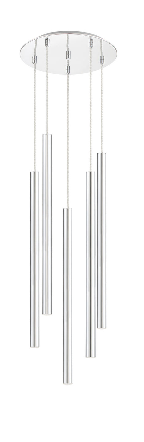 Z-Lite - 917MP24-CH-LED-5RCH - LED Chandelier - Forest - Chrome