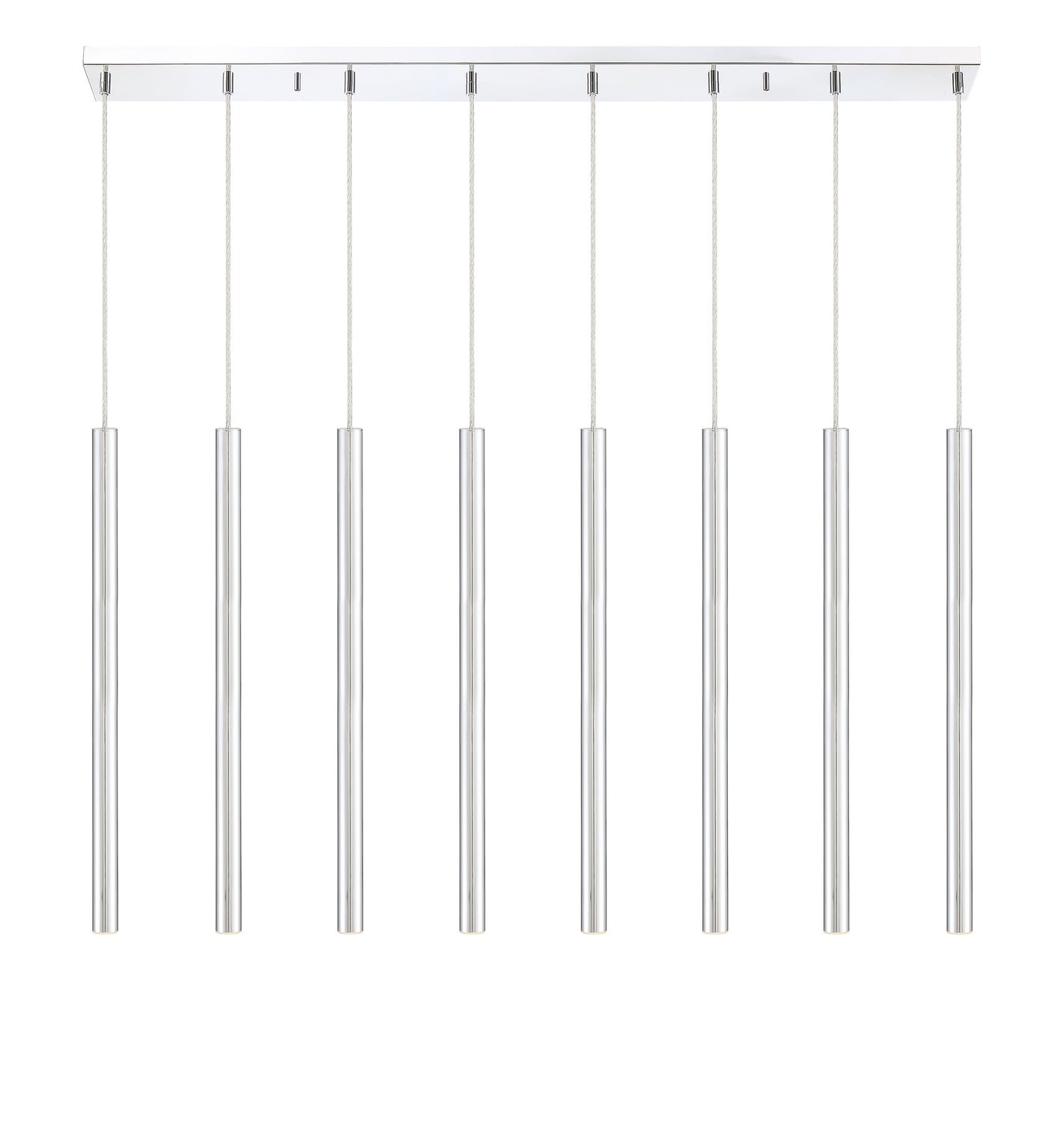 Z-Lite - 917MP24-CH-LED-8LCH - LED Linear Chandelier - Forest - Chrome