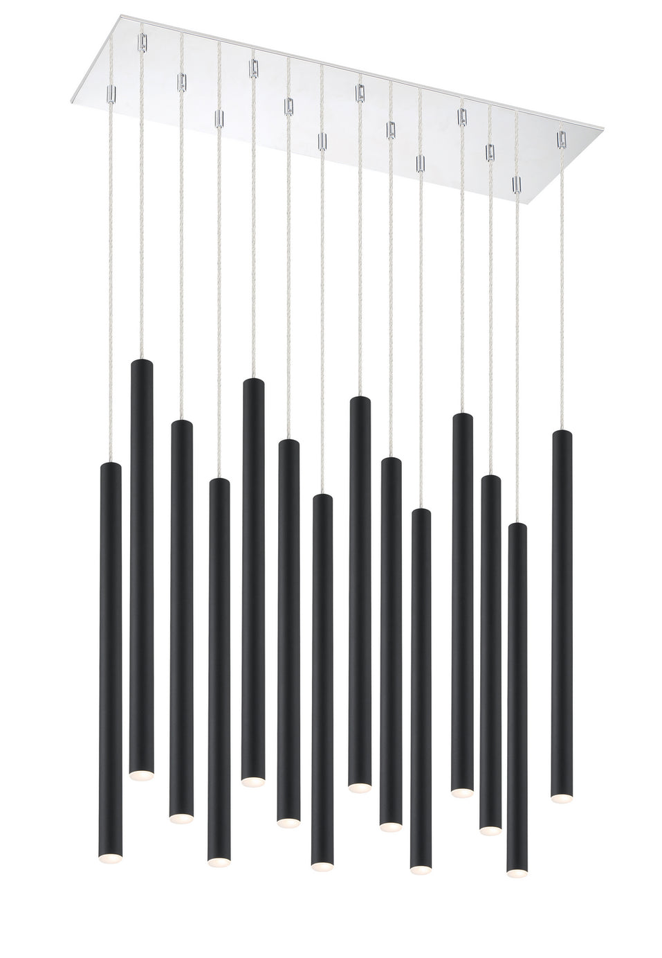 Z-Lite - 917MP24-MB-LED-14LCH - LED Chandelier - Forest - Chrome