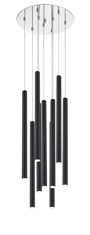 Z-Lite - 917MP24-MB-LED-9RCH - LED Chandelier - Forest - Chrome