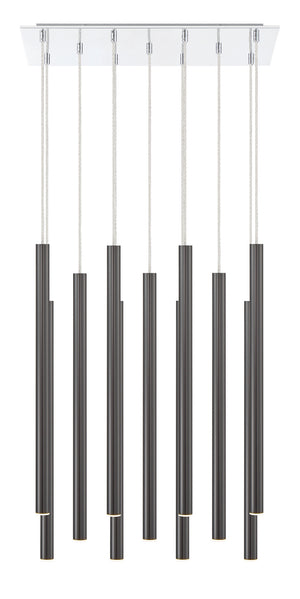 Z-Lite - 917MP24PBL-LED-11LCH - LED Chandelier - Forest - Chrome