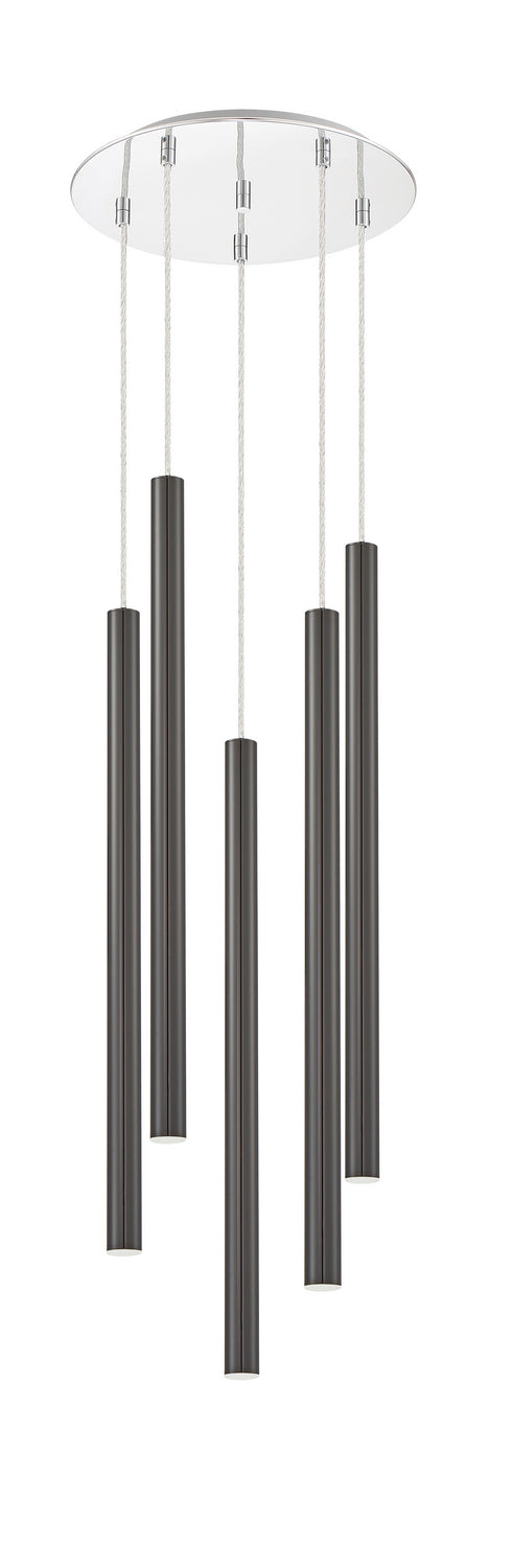 Z-Lite - 917MP24-PBL-LED-5RCH - LED Chandelier - Forest - Chrome