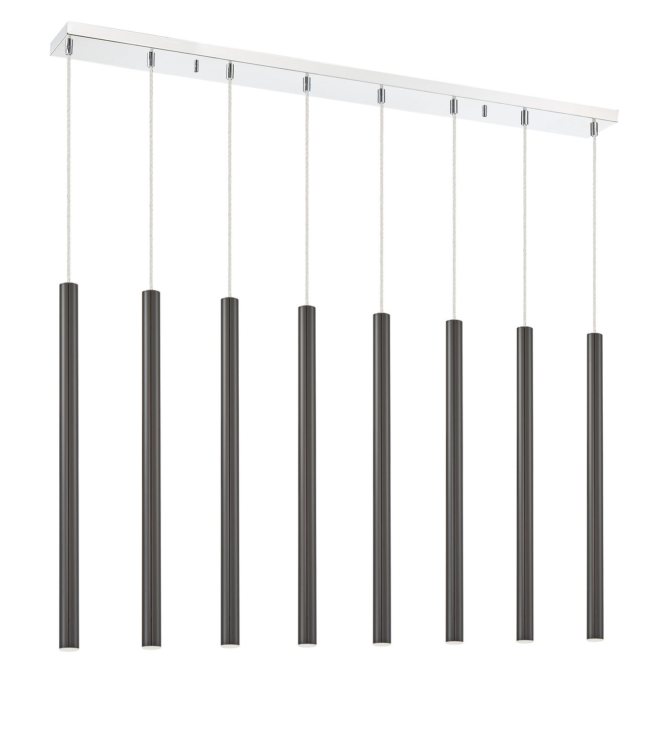 Z-Lite - 917MP24-PBL-LED-8LCH - LED Linear Chandelier - Forest - Chrome