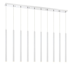 Z-Lite - 917MP24-WH-LED-10LCH - LED Linear Chandelier - Forest - Chrome