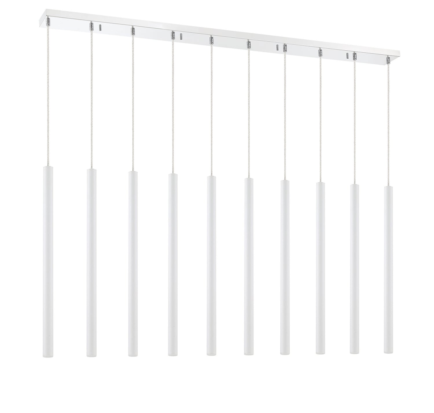 Z-Lite - 917MP24-WH-LED-10LCH - LED Linear Chandelier - Forest - Chrome