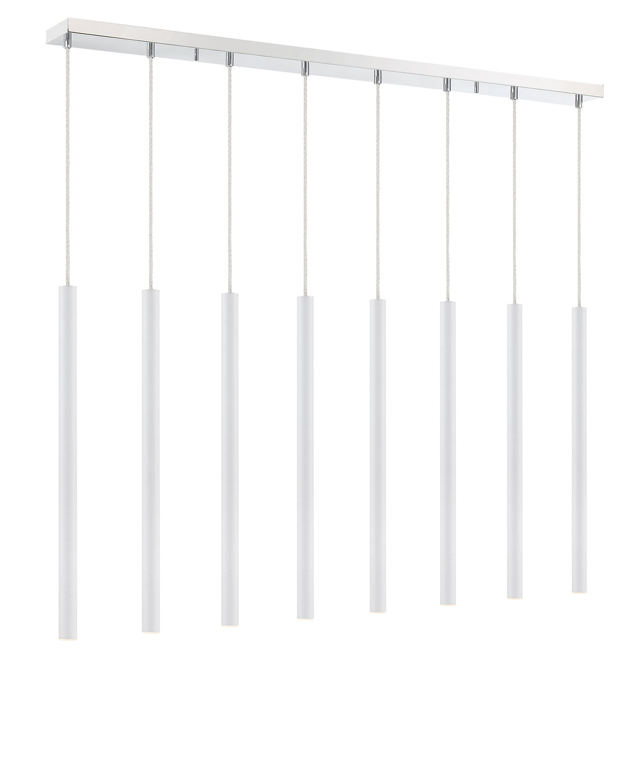 Z-Lite - 917MP24-WH-LED-8LCH - LED Linear Chandelier - Forest - Chrome