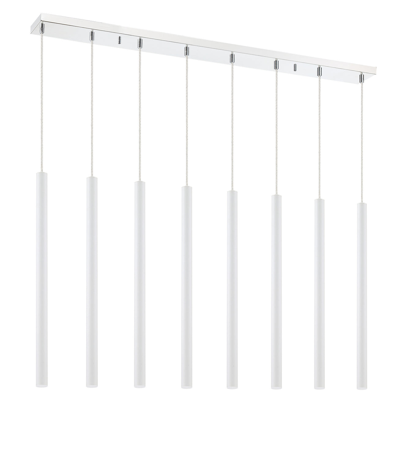 Z-Lite - 917MP24-WH-LED-8LCH - LED Linear Chandelier - Forest - Chrome