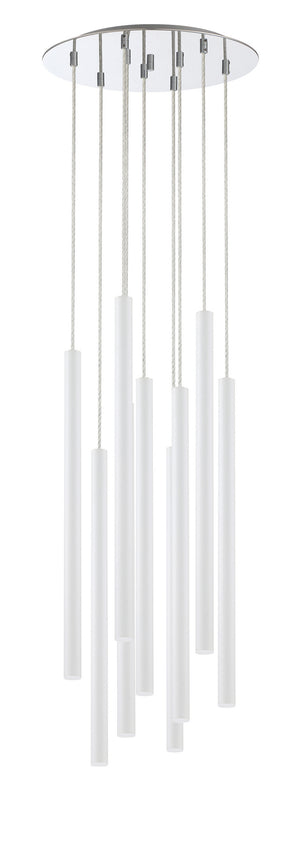 Z-Lite - 917MP24-WH-LED-9RCH - LED Chandelier - Forest - Chrome