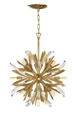 Fredrick Ramond - FR40904BNG - LED Chandelier - Vida - Burnished Gold