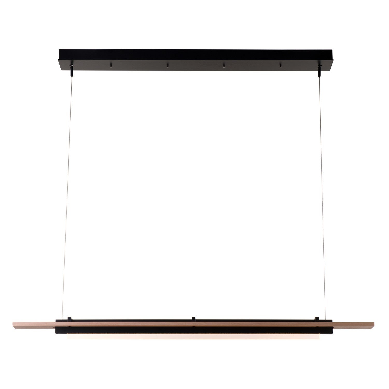 Hubbardton Forge - 139920-LED-STND-10-WD - Plank LED Pendant - Plank - Black