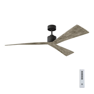 Visual Comfort Fan - 3ADR60AGP - 60"Ceiling Fan - Adler - Aged Pewter