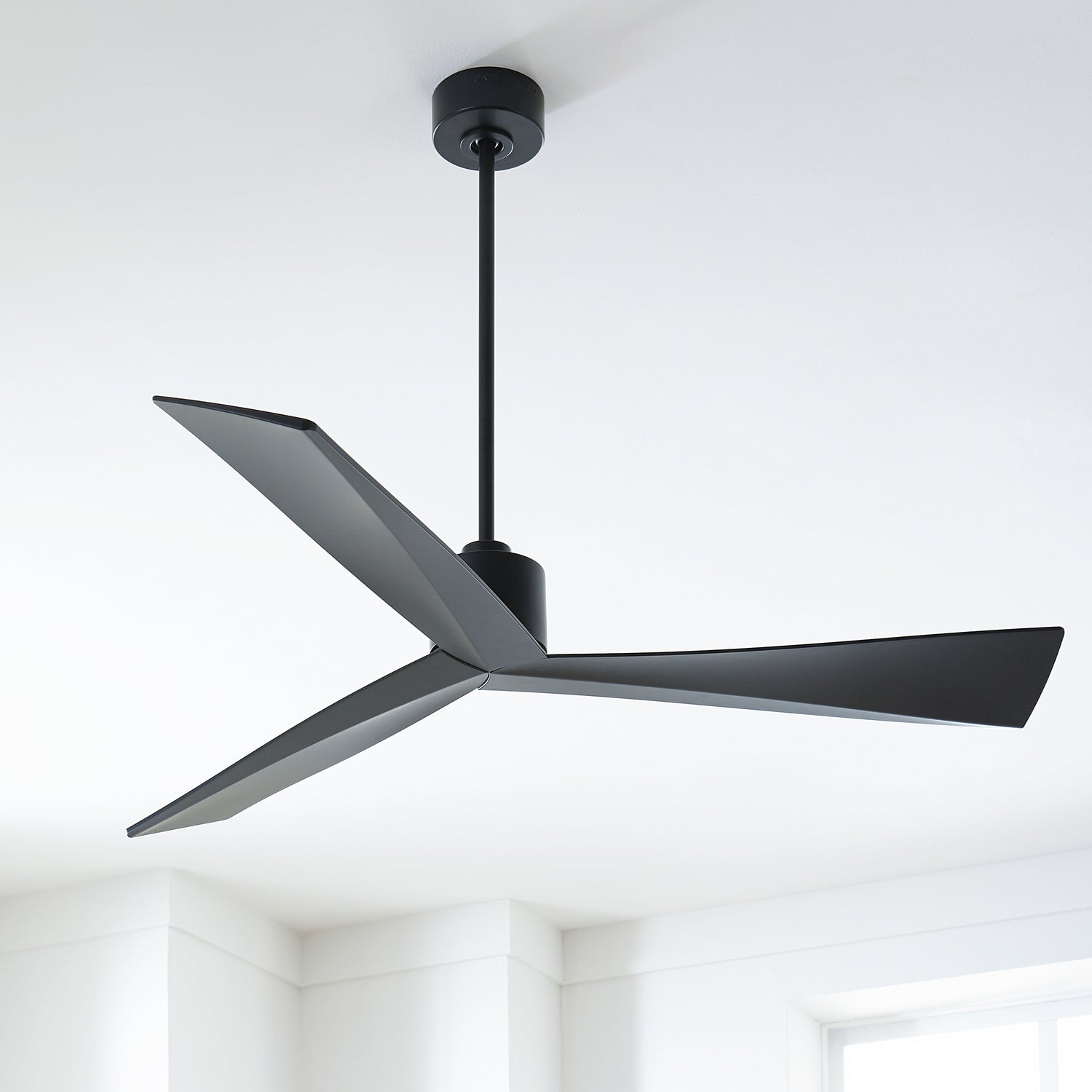 Visual Comfort Fan - 3ADR60BKBK - 60"Ceiling Fan - Adler - Matte Black