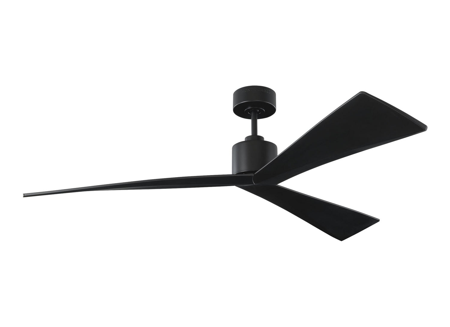 Visual Comfort Fan - 3ADR60BKBK - 60"Ceiling Fan - Adler - Matte Black