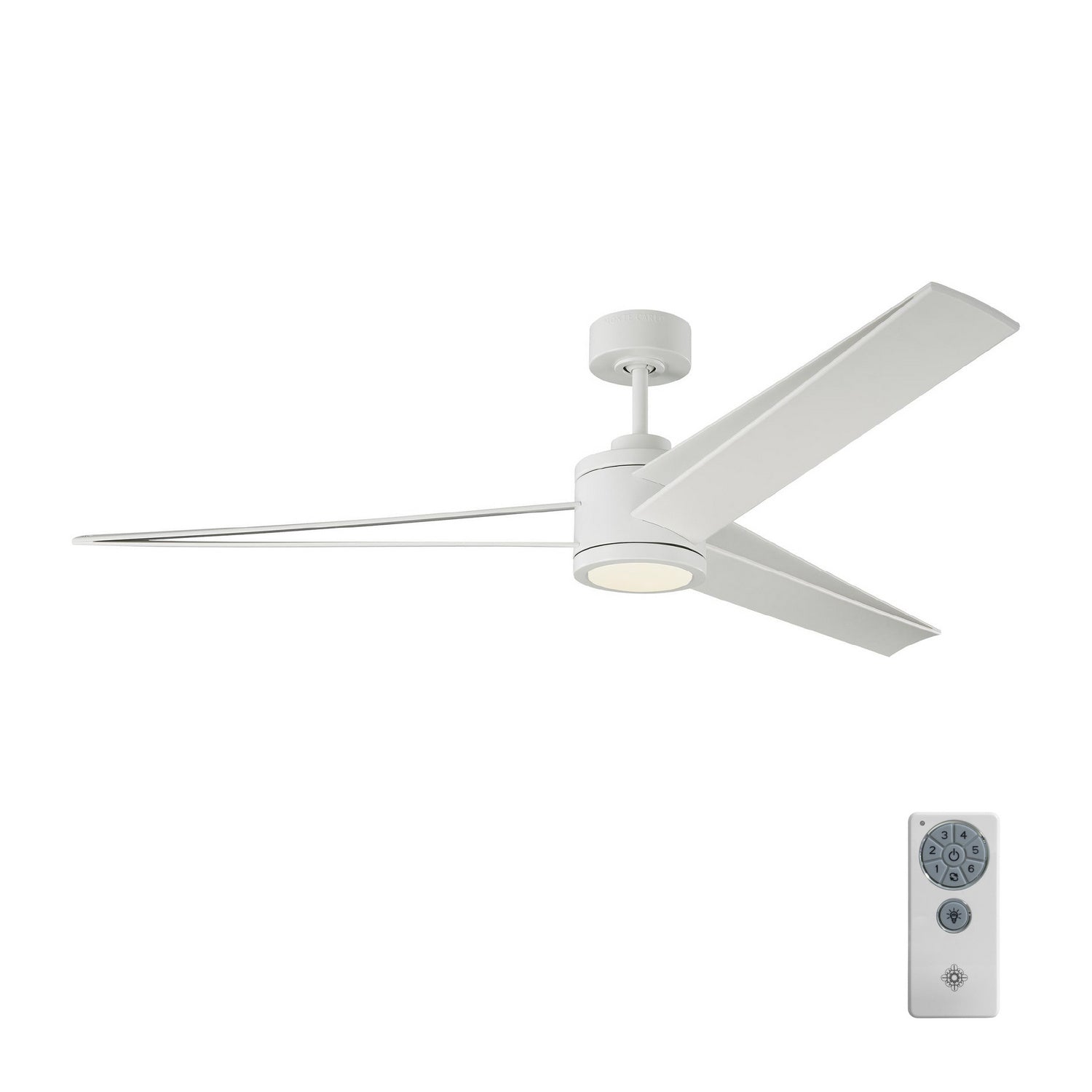 Visual Comfort Fan - 3AMR60RZWD - 60"Ceiling Fan - Armstrong - Matte White