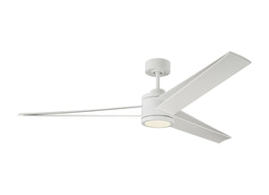 Visual Comfort Fan - 3AMR60RZWD - 60"Ceiling Fan - Armstrong - Matte White