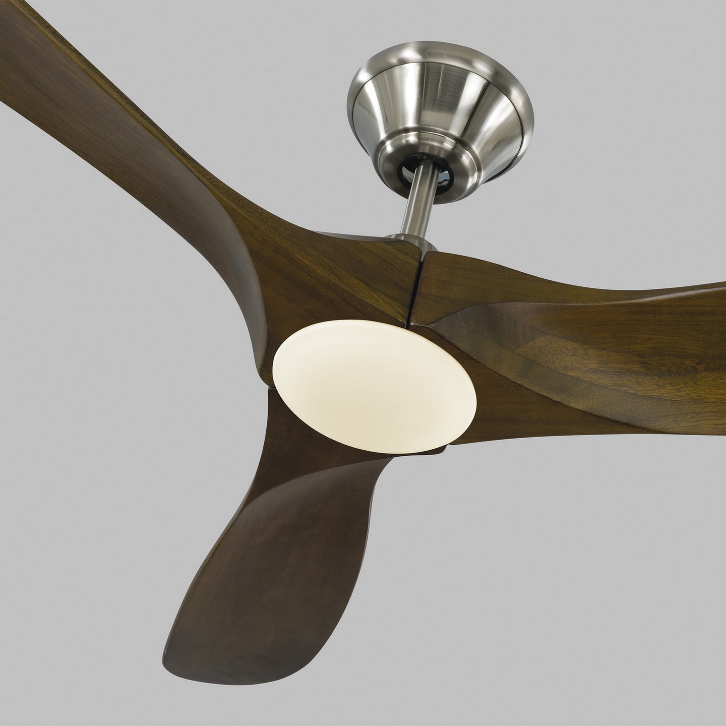 Visual Comfort Fan - 3MAVR52BSD - 52" Ceiling Fan - Maverick - Brushed Steel