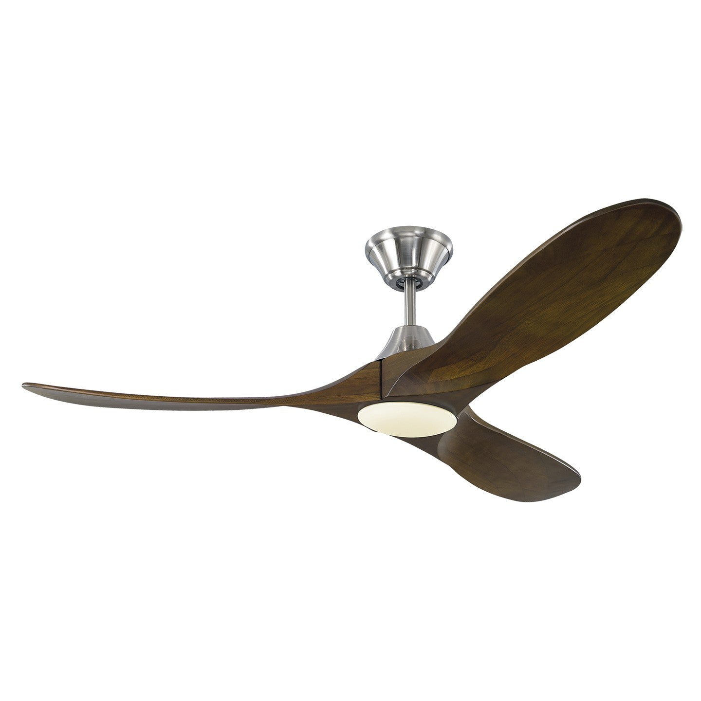 Visual Comfort Fan - 3MAVR52BSD - 52" Ceiling Fan - Maverick - Brushed Steel