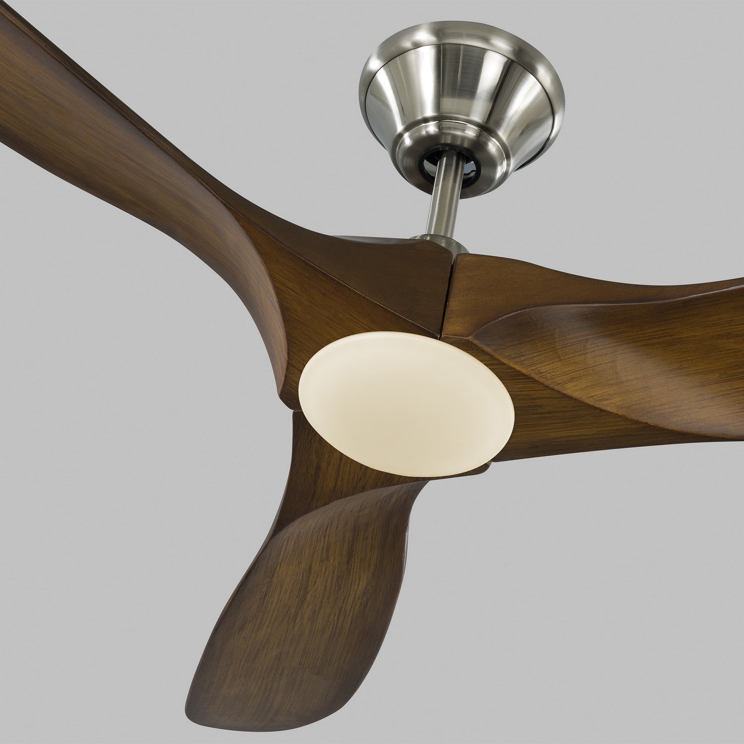 Visual Comfort Fan - 3MAVR52BSKOAD - 52"Ceiling Fan - Maverick - Brushed Steel