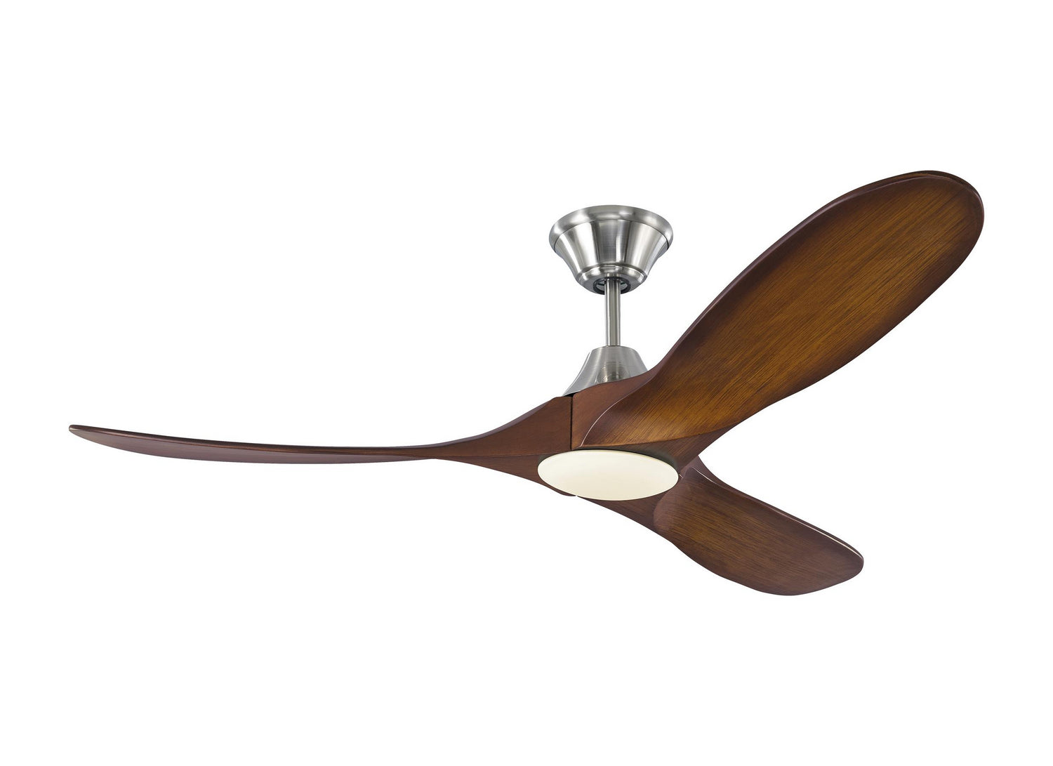 Visual Comfort Fan - 3MAVR52BSKOAD - 52"Ceiling Fan - Maverick - Brushed Steel