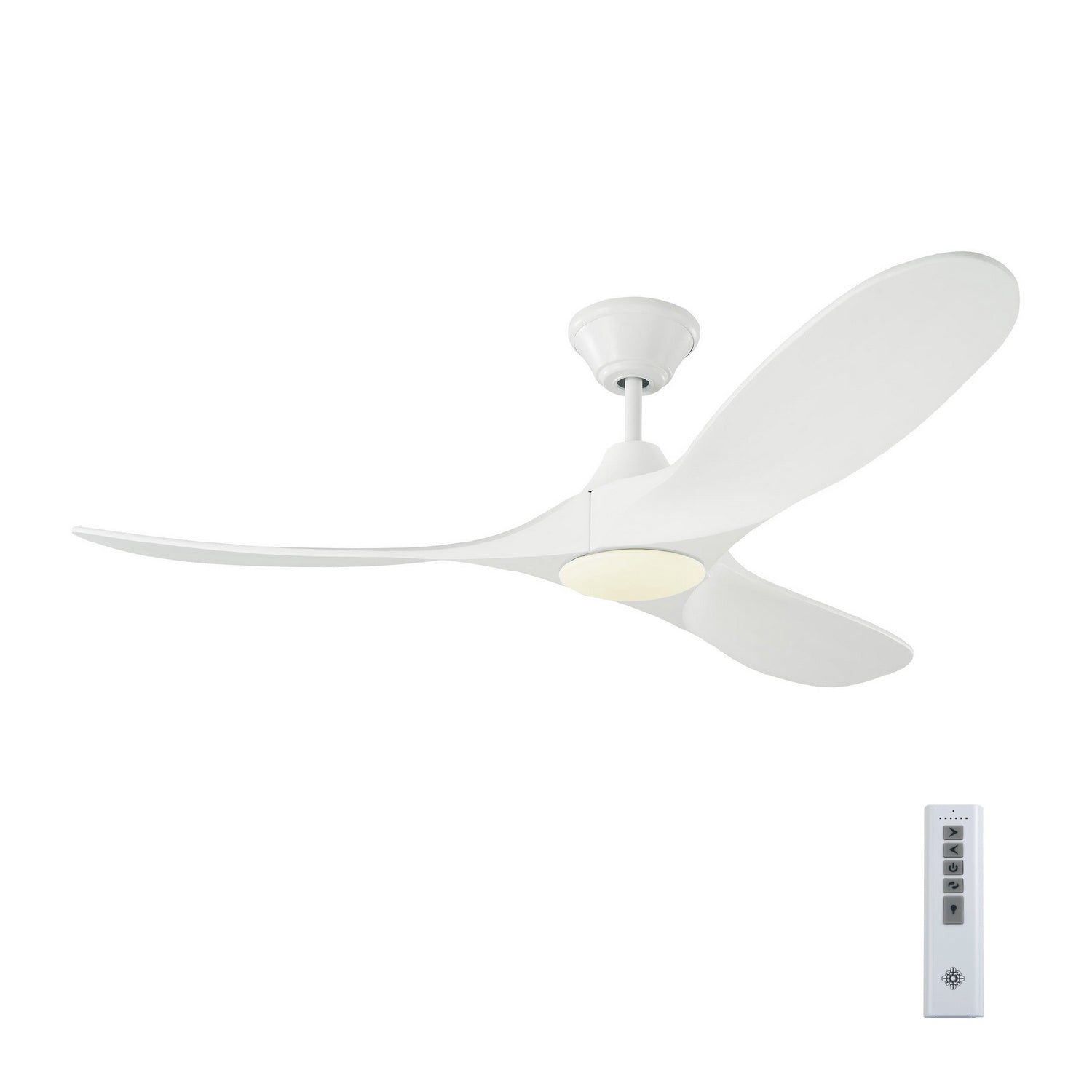 Visual Comfort Fan - 3MAVR52RZWD - 52"Ceiling Fan - Maverick - Matte White