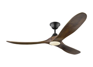 Visual Comfort Fan - 3MAVR60BKD - 60"Ceiling Fan - Maverick - Matte Black