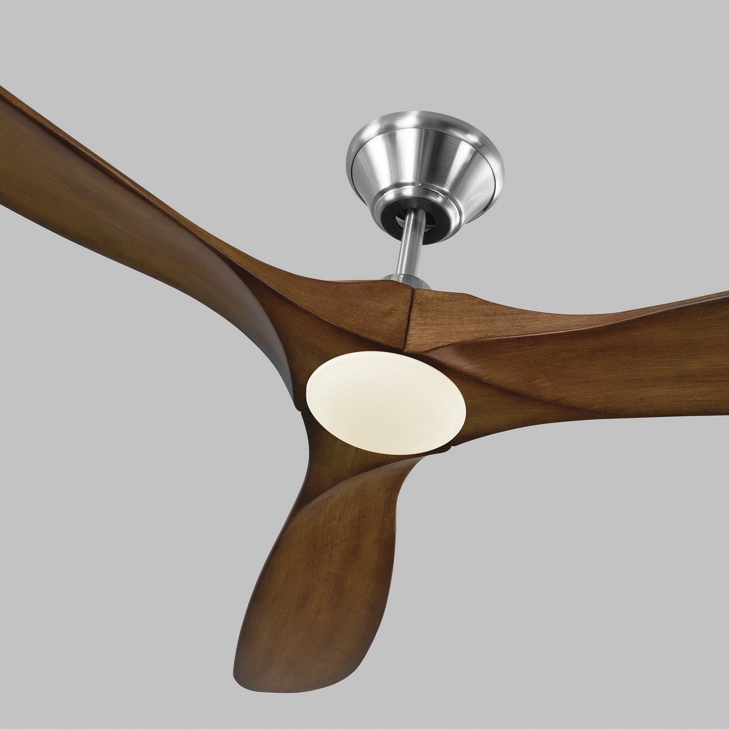 Visual Comfort Fan - 3MAVR60BSKOAD - 60"Ceiling Fan - Maverick - Brushed Steel