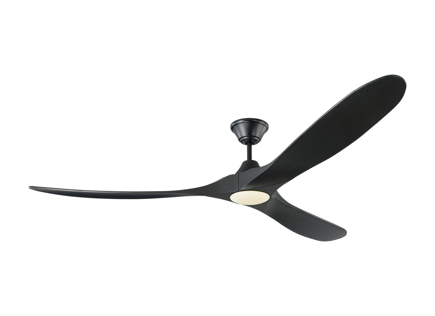 Visual Comfort Fan - 3MAVR70BKBKD - 70"Ceiling Fan - Maverick - Matte Black