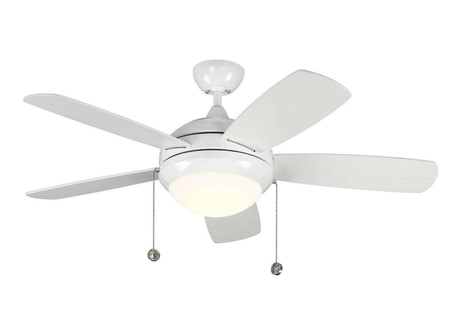 Generation Lighting. - 5DIC44WHD-V1 - 44"Ceiling Fan - Discus - White