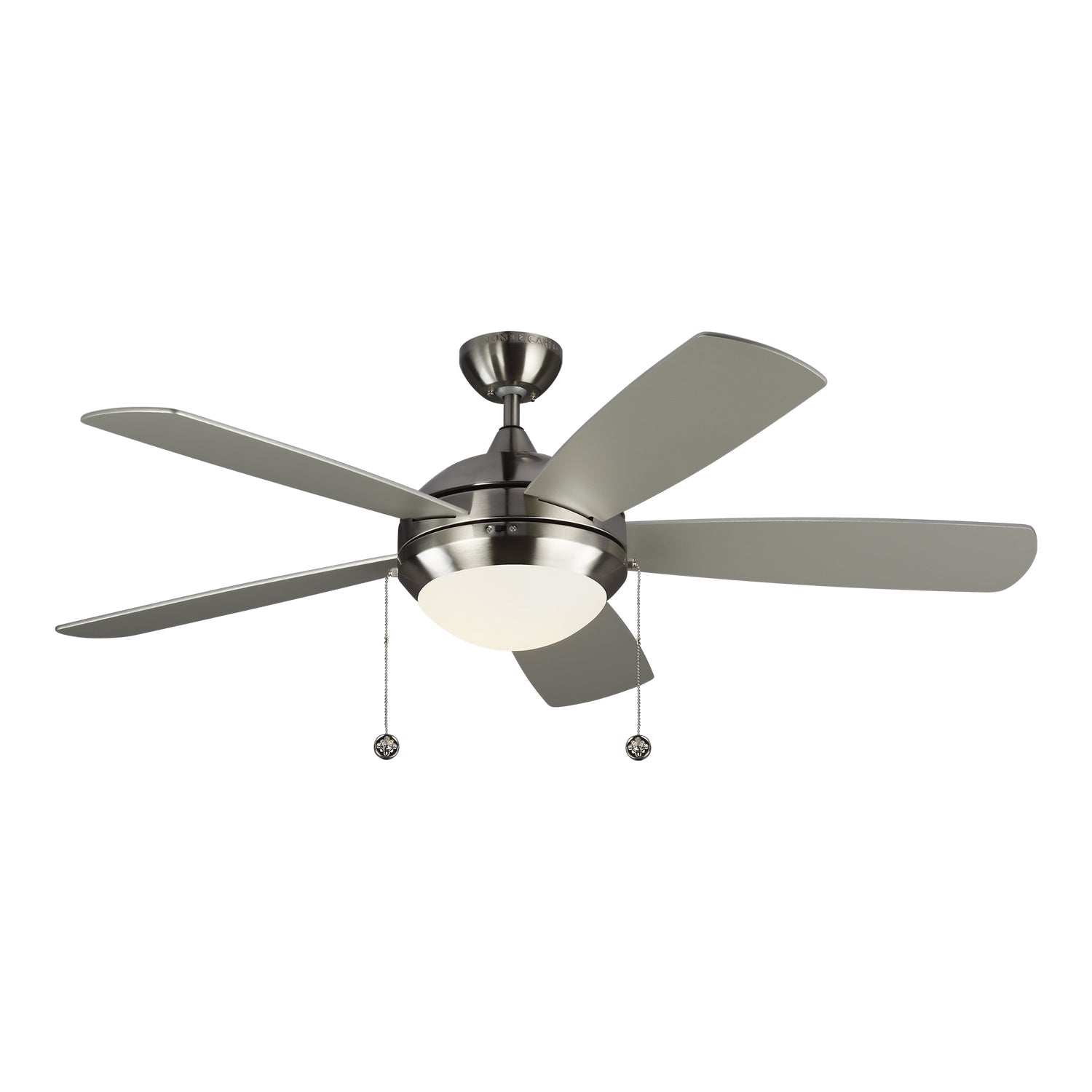 Generation Lighting. - 5DIC52BSD-V1 - 52"Ceiling Fan - Discus - Brushed Steel